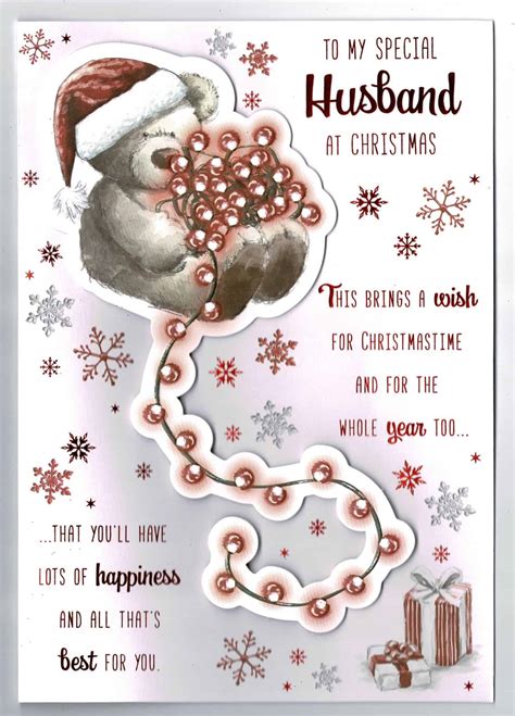 Printable Christmas Card For My Husband - Free Printable Download