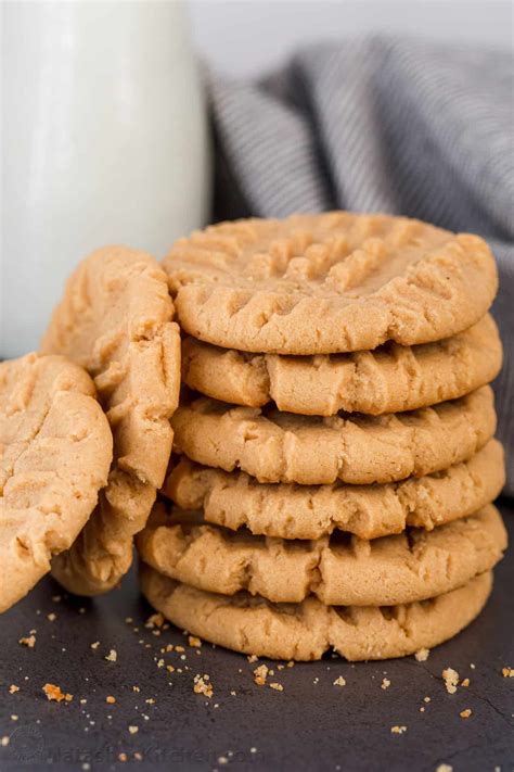 Peanut Butter Cookies Recipe - NatashasKitchen.com