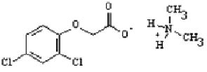 Chemical structure of the 2,4-dichlorophenoxyacetic acid (2,4-D ...