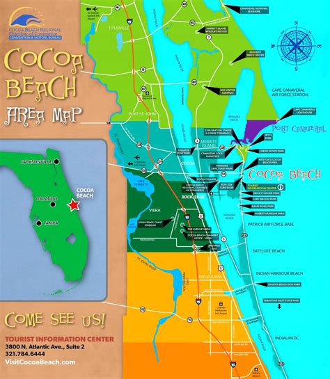 Cocoa Beach Florida Map | Metro Map