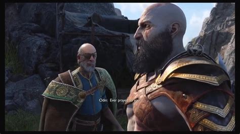 Kratos meets Odin : r/GodofWarRagnarok