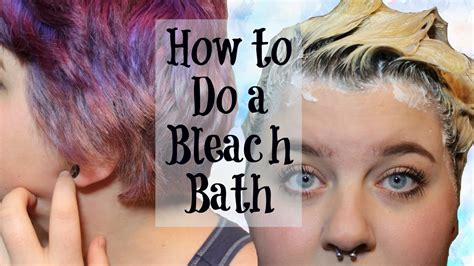 How to Do a Bleach Bath | Hair Tutorial - YouTube