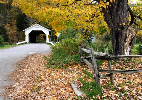 Fall Guide to the Covered Bridges of Vermont