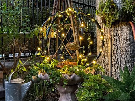 How to Make Lighted Garden Spheres - WM DESIGN HOUSE