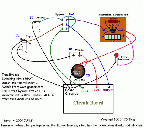 StompBoXed - The Guitar Pedal Builders Repository: Switch / Effect Wiring - DPDT, 3PDT, SPDT ...