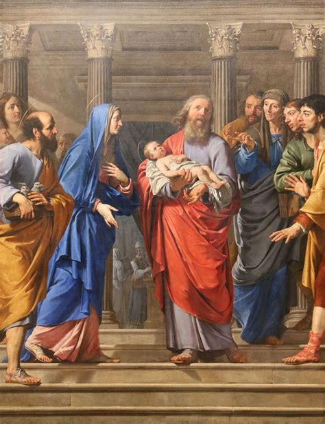 Philippe de Champaigne-Présentation au temple - Category:Paintings of ...