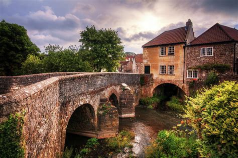 House On A Bridge At Pensford Photograph by Joe Daniel Price - Fine Art ...