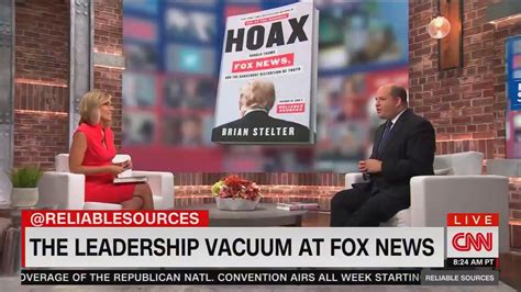 Brian Stelter's Fox News book "Hoax" sells out, with rush reprint