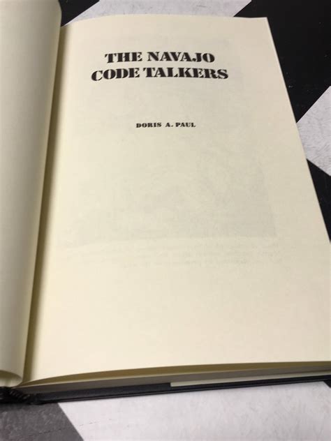 The Navajo Code Talkers by Doris A. Paul (Hardcover, 1992) vintage book