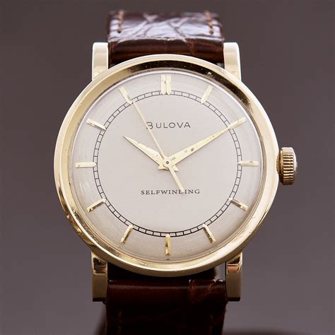 1952 BULOVA 'Ultimatic' 14K Solid Gold Gents Vintage Watch – empressissi