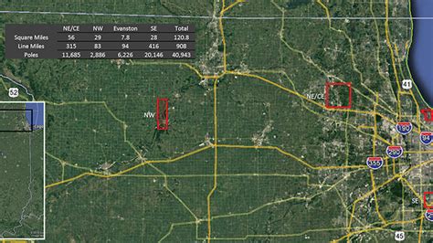 Comed Power Outages Illinois Map - Umpqua National Forest Map