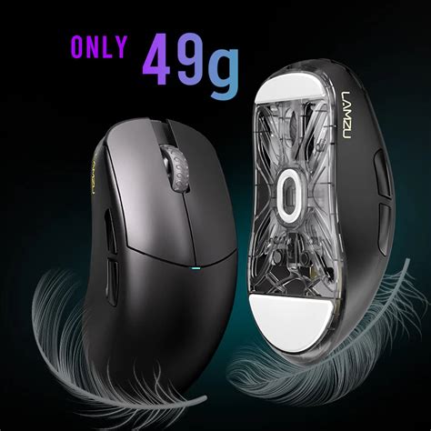 LAMZU ATLANTIS MINI PRO - Wireless Superlight Gaming Mouse – OPEN BOX - ZerkGamingMods