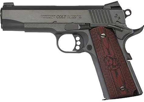 Colt Commander Series Combat Commander .45 ACP 4-1/4" Blued Semi-Automatic Pistol #O4940XE ...