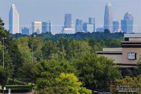 Charlotte Skyline from South Park - August 2012 - MetroScenes.com ...