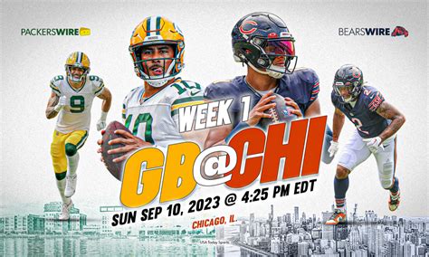 Live updates and highlights from Packers vs. Bears in Week 1