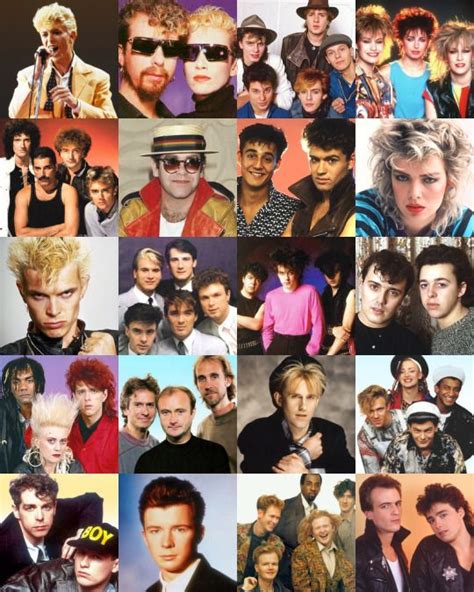 80's UK Pop Stars | British Pop Music | 80's Pop | Brit Pop | European ...