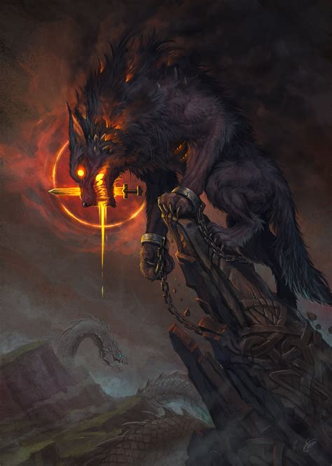 Fenrir by baklaher on DeviantArt