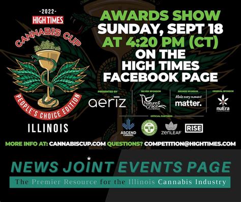 High Times announces 2022 Cannabis Cup Winners - Illinois News Joint