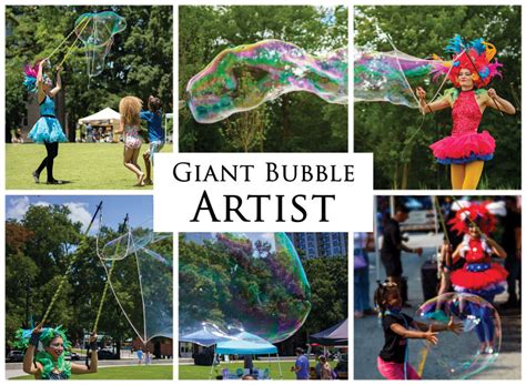 Hire Bubble Artists | Giant Bubbles for Special Events | Unique ...