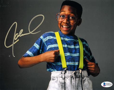 Jaleel White as Steve Urkel from Family Matters signed 8x10 photo - Fanboy Expo Store