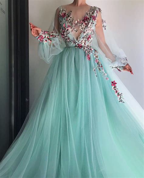 Turquoise Queen Gown | Teuta Matoshi