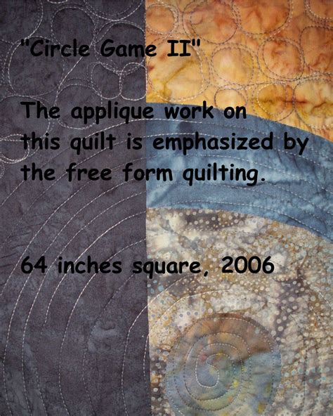 Circle Game II - Etsy