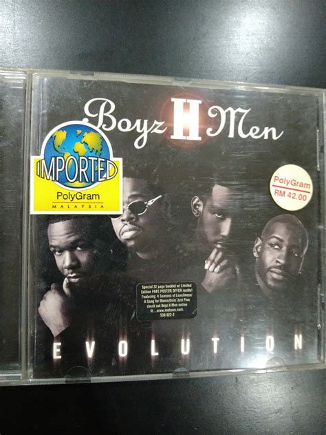 CD Boyz II Men - Evolution, Hobbies & Toys, Music & Media, CDs & DVDs ...