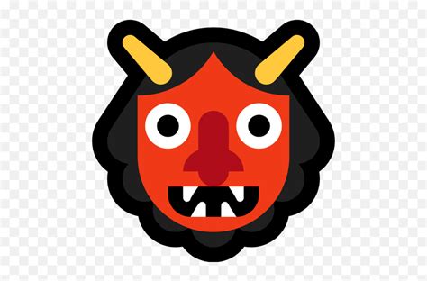 Emoji Image Resource Download - Microsoft Japanese Ogre Emoji,Ogres ...