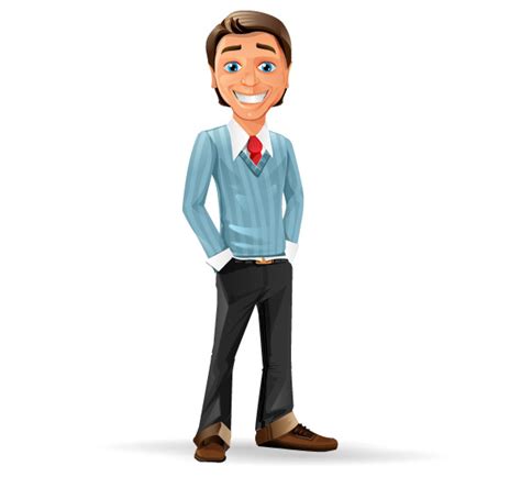 Businessman Free Vector Character - Vector Characters