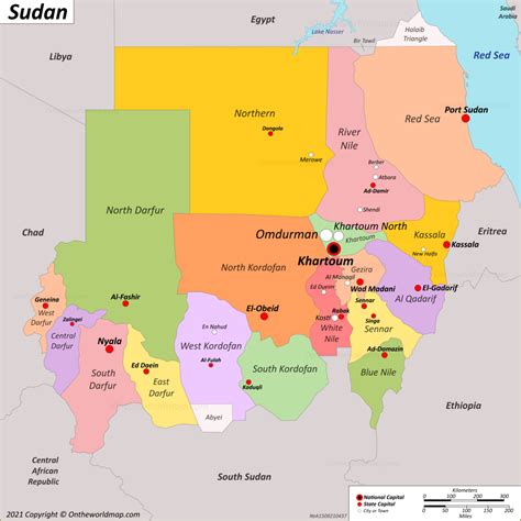 Sudan Maps | Detailed Maps of Republic of the Sudan