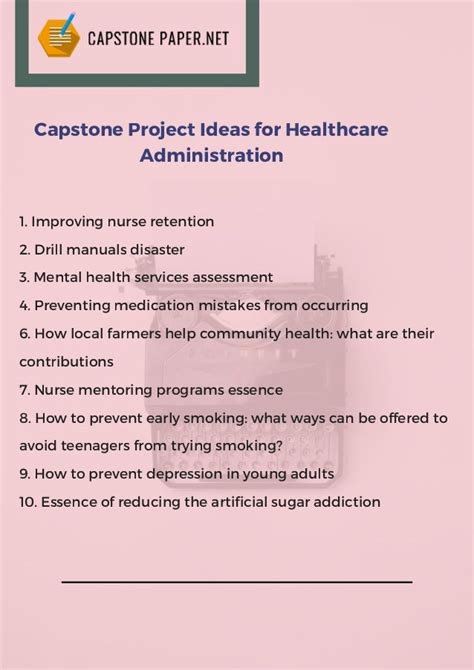 Capstone Project Examples For Information Technology - technology