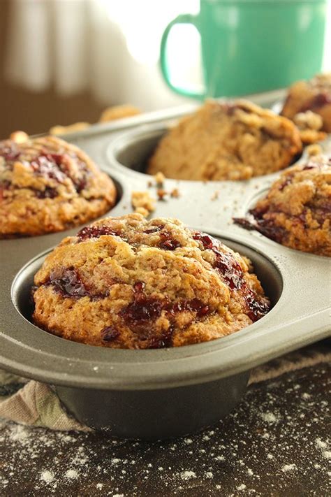 Peanut Butter & Jelly Muffins (GF and Paleo) - Simple Green Moms