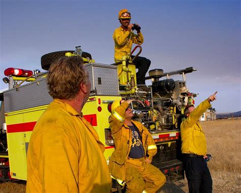 Volunteer Firefighter editorial photo. Image of heaven - 10508026