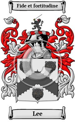 Lee Name Meaning, Family History, Family Crest & Coats of Arms, Irish