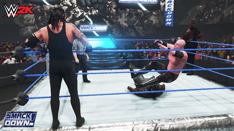 WWE 2K : Undertaker & Kane vs Big Daddy V & Mark Henry | Tag Team Match ...