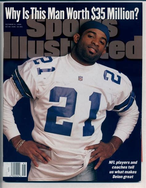 1995 Sports Illustrated DEION SANDERS Cowboys cover GEM MINT NO LABEL | #1981768391