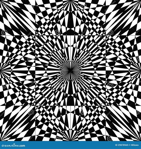 Arte Abstracto Blanco Y Negro Ilustración del Vector - Ilustración de ordenador, wallpaper: 29878565