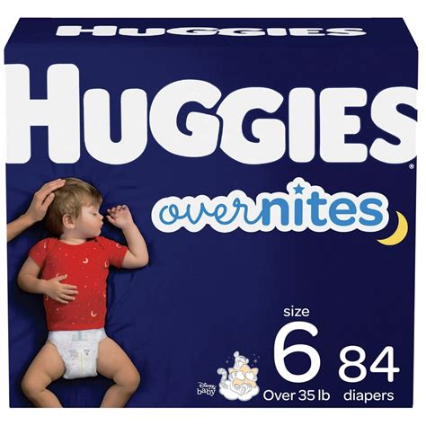 Huggies Overnites Nighttime Baby Diapers, Size 6, 84 Ct - Walmart.com - Walmart.com