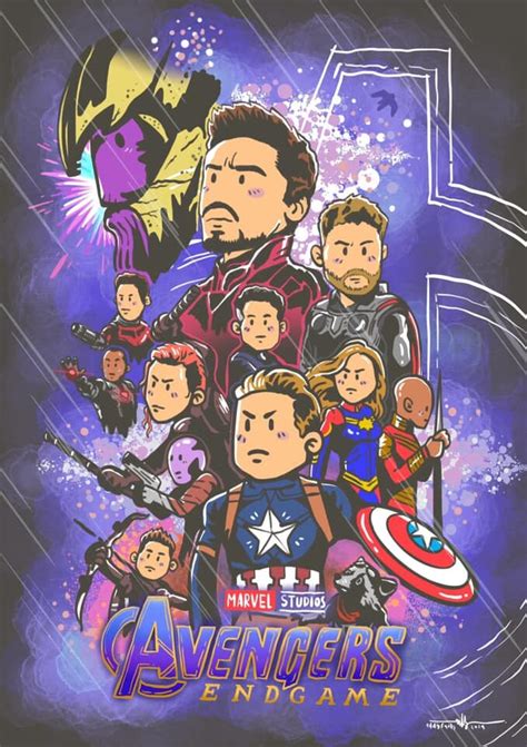 Avengers End Game Fan Poster – Penggambar