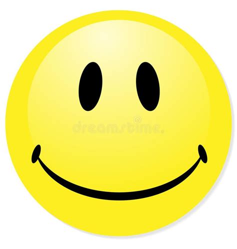 Yellow smiley face vector happy smile emoticon icon sign illustration ...