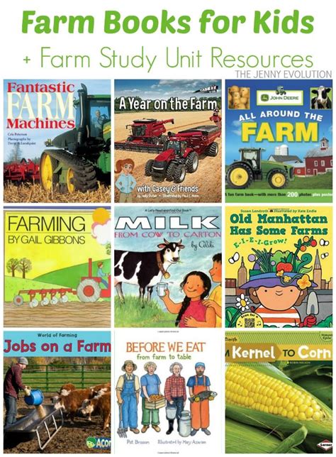 Non Fiction Farm Books for Kids (Farm Unit Study) - Mommy Evolution | Farm books, Farm unit ...