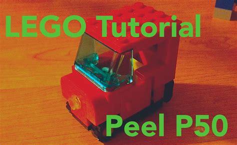 Lego Tutorial #1: Peel P50 (Smallest Car Ever) - YouTube