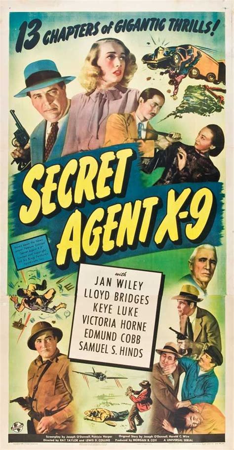 Secret Agent X-9 Movie Posters From Movie Poster Shop | Old film posters, Movie posters, Old ...