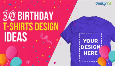 30 Birthday T-shirt Design Ideas