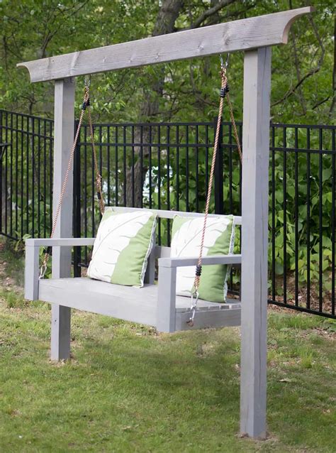 How to Build a Porch Swing Stand & How to Hang a Porch Swing