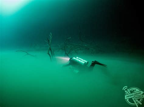 Diver Can't Believe Eyes on Finding Underwater Lake | Media Drum World