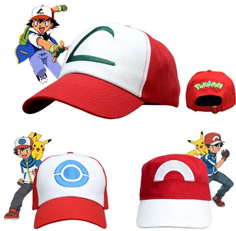 Buy Pokemon - Ash Ketchum Premium Caps - Caps & Hats