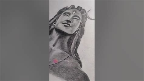 Adiyogi (The first Yogi and the first guru)...pencil sketch🔥 # ...