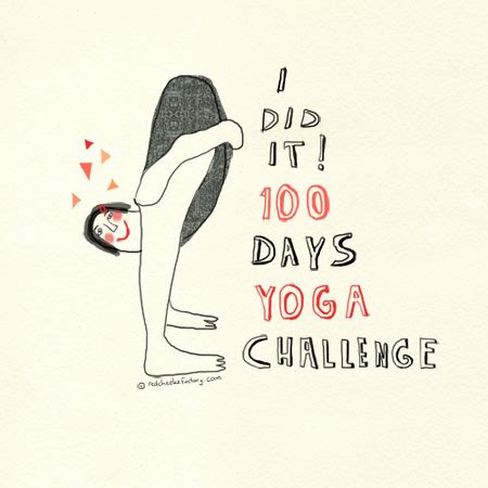 red cheeks factory: 100 days yoga challenge