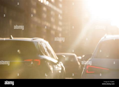 Cars in traffic jam Stock Photo - Alamy